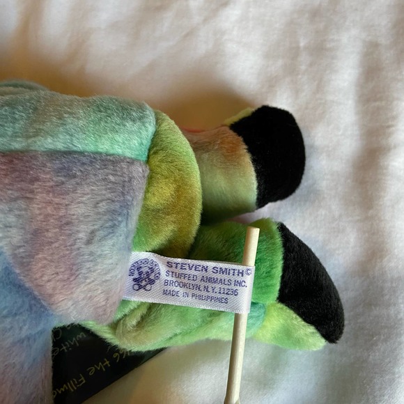 Grateful Dead Cosmic Charlie Bear Bean Liquid Blue Collect Vintage New Old Stock - Picture 7 of 8